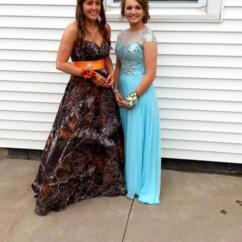 Camo formal dress!